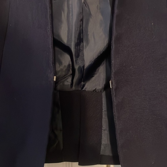 H&M Navy Peplum Blazer - Picture 3 of 4